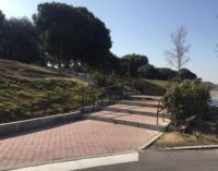Majadahonda: Accesos más seguros al Gran Parque Felipe VI con la instalación de barandillas en las escaleras