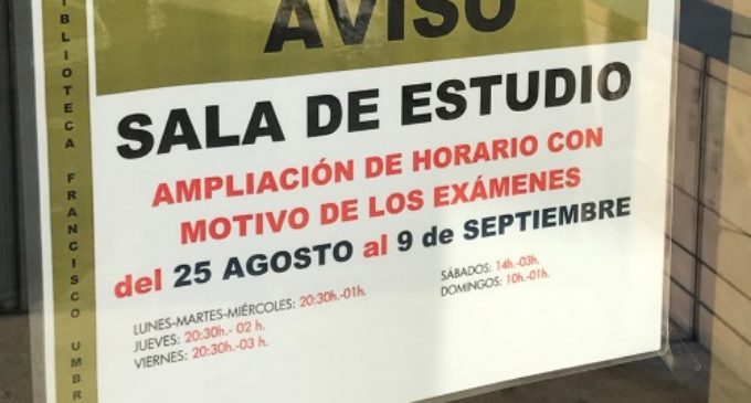 Majadahonda: la Biblioteca amplía su horario con motivo de los exámenes de septiembre