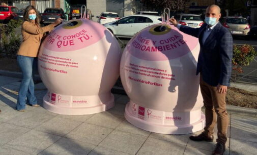 Majadahonda y Ecovidrio se unen en la campaña solidaria “Recicla Vidrio por ellas”