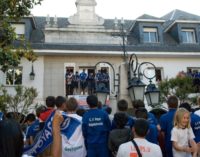 Majadahonda: Centenares de majariegos arroparon al Rayo Majadahonda para celebrar su ascenso a Segunda