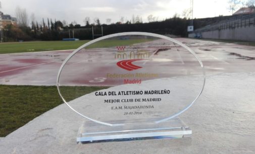 La Federación reconoce al Club de Atletismo Majadahonda como el tercero mejor de Madrid