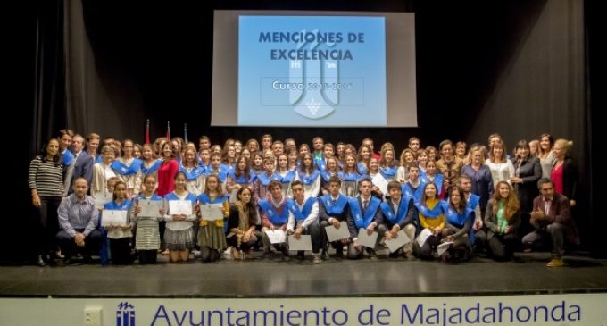 Reconocimiento a la excelencia educativa de los alumnos de Majadahonda