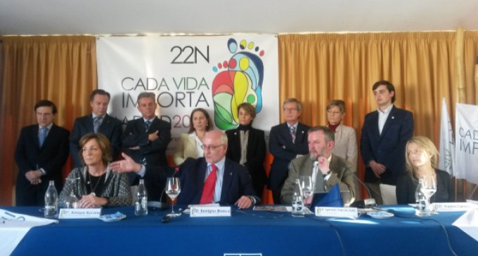 Ultimos detalles de la manifestación “Cada vida importa” el próximo sábado 22 N