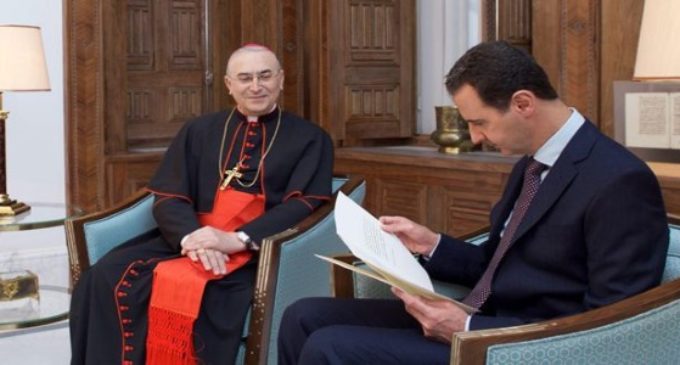 El Papa escribe al presidente sirio Bashar al-Assad