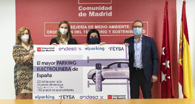 Madrid pondrá en marcha la mayor electrolinera de España para fomentar la movilidad sostenible