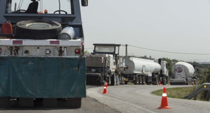 Comenzaron las obras de mejora del firme de la M-513, en Boadilla, Pozuelo y Brunete