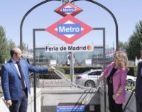 La estación de Metro de Campo de las Naciones se llamará Feria de Madrid desde el próximo día 26