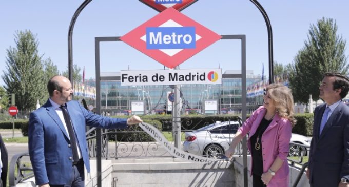 La estación de Metro de Campo de las Naciones se llamará Feria de Madrid desde el próximo día 26