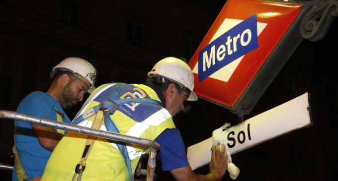La estación de Sol y la Línea 2 de Metro de Madrid recuperan su nombre original