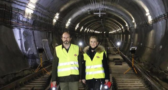 La línea 1 de Metro ha cerrado 23 estaciones por obras de mejora en 13,5 kilómetros de vía