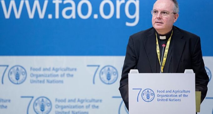 Monseñor Fernando Chica: Cuidar de la casa común significa “poder sufrir con la tierra, emplearse en ella”