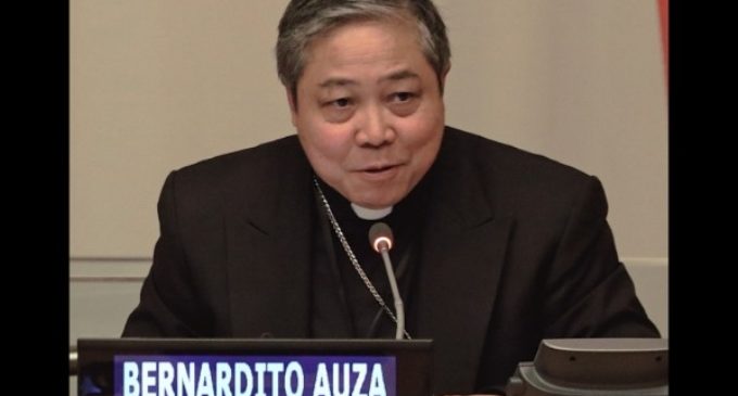 Monseñor Auza: “El desarrollo social real debe centrarse integralmente en las personas”