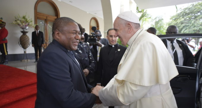 Mozambique: Francisco se encuentra con el presidente de la República
