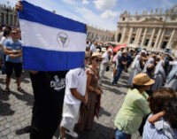 Nicaragua pide a la Santa Sede el cierre de sus respectivas sedes diplomáticas