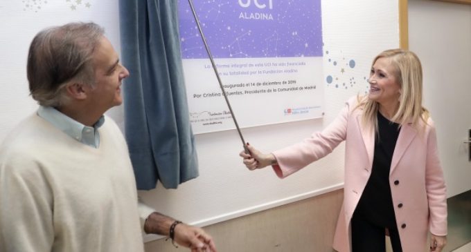 Cristina Cifuentes inaugura la nueva UCI del Hospital Infantil Niño Jesús