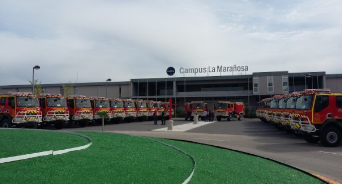 El Cuerpo de Bomberos de la Comunidad renueva su flota con 22 autobombas forestales pesadas