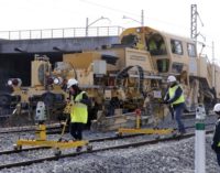 Rollán y De la Serna supervisan el avance de las obras del nuevo acceso sur de la Alta Velocidad de Madrid