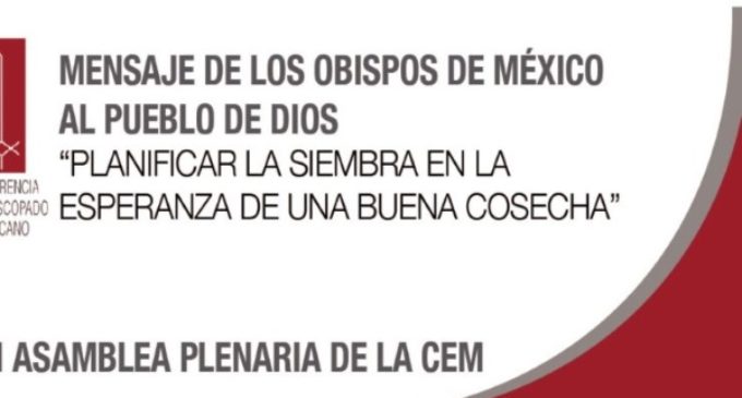 Obispos mexicanos anuncian el Proyecto global pastoral ‘Agenda 2031’