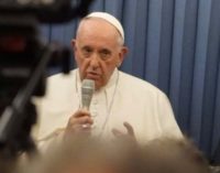 Papa Francisco: “No diré una palabra” sobre la carta de ex nuncio Viganó sobre caso McCarrick