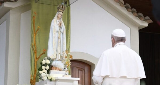 Papa Francisco irá a ver a la Virgen de Fátima en agosto 2023