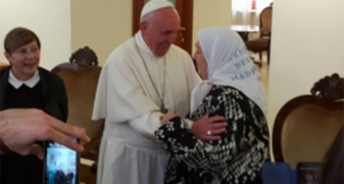 La entrevista del Papa con Hebe de Bonafini, fundadora de las Madres de la Plaza de Mayo, duró más de una hora
