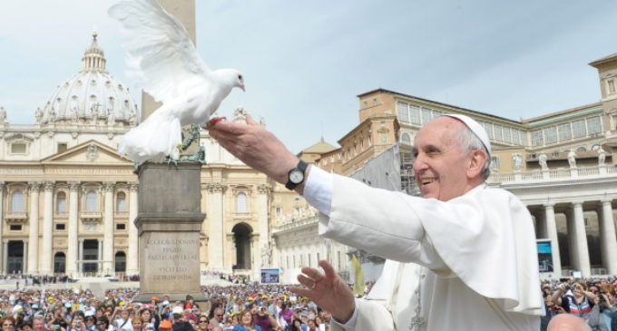 Papa Francisco: La paz, «objeto de nuestra esperanza» que «da alas para avanzar»