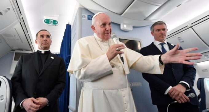Papa Francisco: “Hay corrupción”, pero “el sistema de control del Vaticano funciona bien”