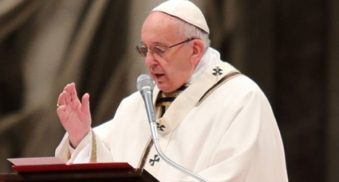 Homilía del Papa Francisco en la Misa Crismal del Jueves Santo