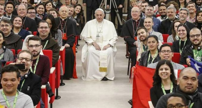 El sueño de «una Iglesia joven y para los jóvenes»