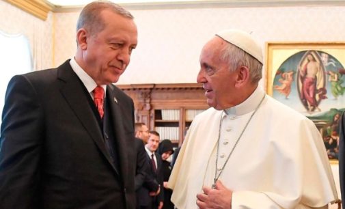El Papa y Erdogan se encuentran en el Vaticano para defender el statu quo de Jerusalén