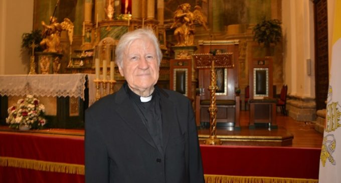 Monseñor Colino, maestro de capilla emérito de la basílica de San Pedro del Vaticano