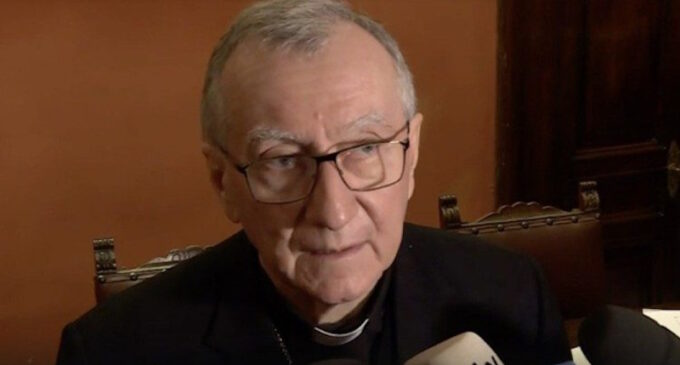 Parolin sobre misión de paz de la Santa Sede: novedades confidenciales, seguimos adelante