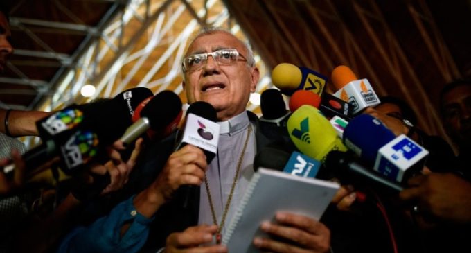 El cardenal Porras, administrador apostólico de Caracas, defiende la desobediencia civil ante toda orden que atente contra la vida