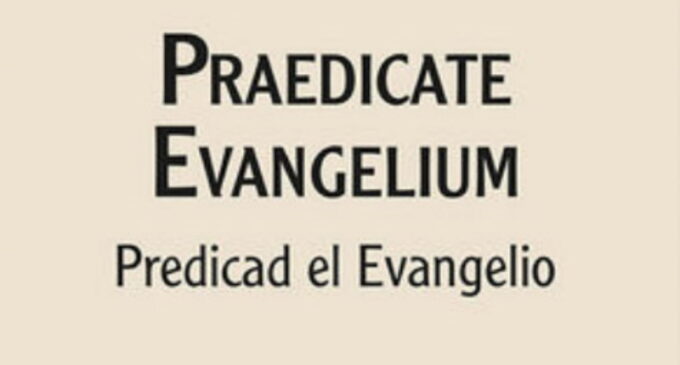 Libros: “Praedicate Evangelium” (Predicad el Evangelio). Constitución Apostólica sobre la Curia Romana y su servicio a la Iglesia en el mundo, documento del Papa Francisco