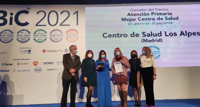 La Comunidad de Madrid, la más reconocida en los premios Best in Class con 17 galardones, entre ellos el Mejor Centro de Atención Primaria