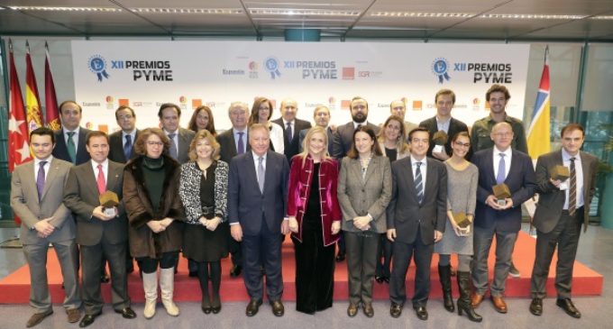Cifuentes destaca la labor de las PYMES en la recuperación económica y les transmite el firme apoyo de la Comunidad