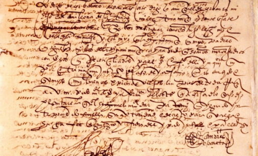 La Comunidad de Madrid reúne ocho documentos originales de la vida de Cervantes en la muestra Lepanto y Argel. Vida militar del genio de las letras