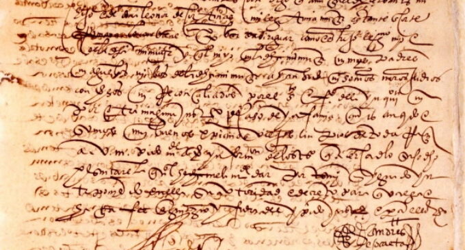 La Comunidad de Madrid reúne ocho documentos originales de la vida de Cervantes en la muestra Lepanto y Argel. Vida militar del genio de las letras