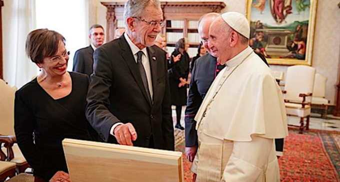 Austria: El Papa ha recibido al presidente Alexander Van der Bellen