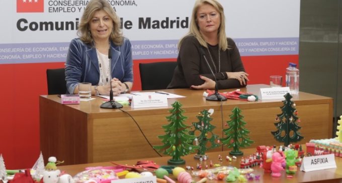 La Comunidad alerta sobre 136 productos peligrosos y retira más de 36.700 unidades de los mismos