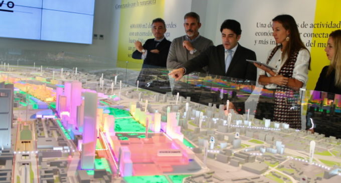 Pérez visita el proyecto de Madrid Nuevo Norte, que ayudará a abaratar el precio de la vivienda en la región