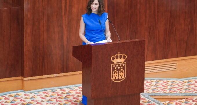 Díaz Ayuso ofrece la Comunidad frente a las políticas que llaman a “la tristeza, el miedo y la desesperanza”: “Madrid no le va a fallar al resto de España”