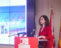Díaz Ayuso invita en Londres a invertir en Madrid y ofrece protección frente a las “políticas confiscatorias que solo traen ruina y expulsan a la empresa”