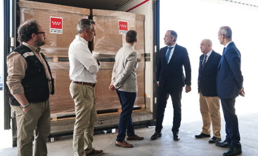 La Comunidad de Madrid suma cerca de 1.000 toneladas de ayuda humanitaria enviadas a Ucrania