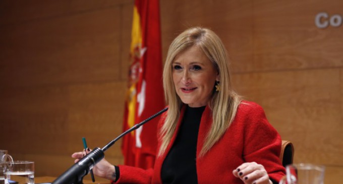 Mensaje de Año Nuevo de la presidenta de la Comunidad de Madrid Cristina Cifuentes en Telemadrid