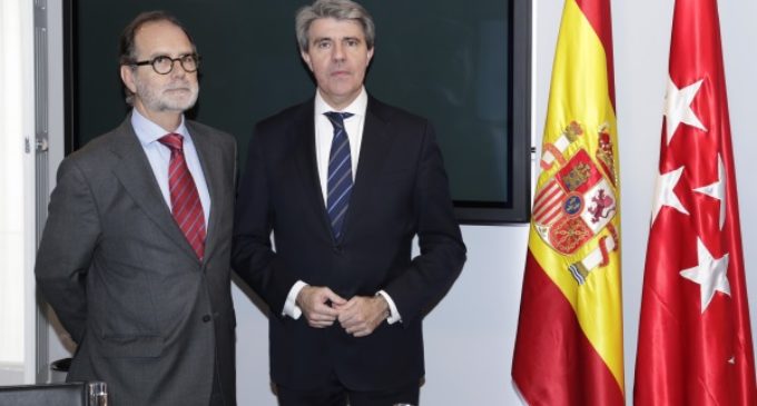 Garrido se reúne con el presidente del TSJM en la Comisión Mixta entre la Comunidad y el Tribunal