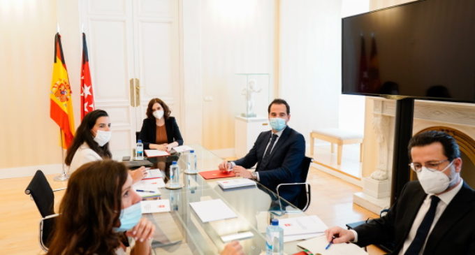 Comunicado del Gobierno de la Comunidad de Madrid, tras las reuniones con los portavoces de los grupos parlamentarios