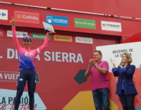 Rivera felicita al vencedor de la 18ª etapa de la Vuelta Ciclista a España