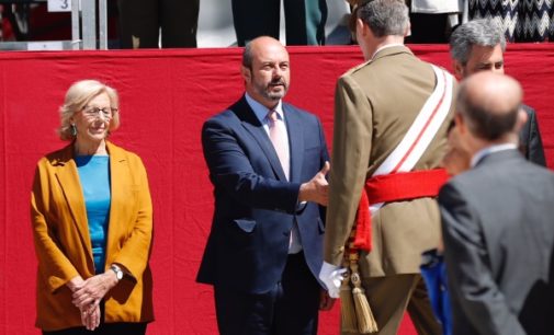 Rollán asiste al acto conmemorativo del 175º aniversario de la fundación de la Guardia Civil