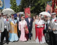 Rollán, con los madrileños en la pradera de San Isidro